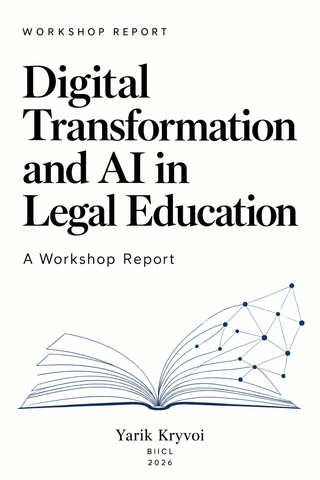Cover illustration for Digital Transformation and AI in Legal Education: A Workshop Report